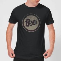 David Bowie Circle Logo Men's T-Shirt - Black - 3XL von David Bowie