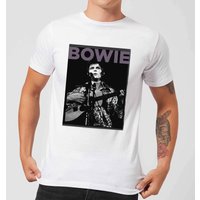 David Bowie Rock 2 Men's T-Shirt - White - S von David Bowie