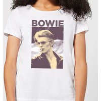 David Bowie Smoke Women's T-Shirt - White - XL von David Bowie