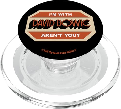 Ich bin bei David Bowie, bist du nicht? PopSockets PopGrip für MagSafe Ich bin bei David Bowie, bist du nicht? PopSockets PopGrip für MagSafe von David Bowie