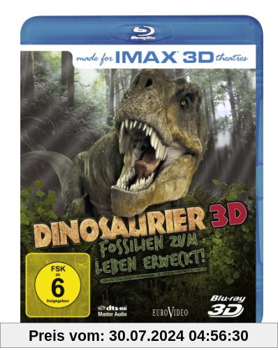 IMAX: Dinosaurier 3D - Fossilien zum Leben erweckt! [3D Blu-ray] von David Clark