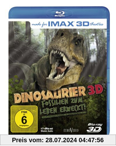 IMAX: Dinosaurier 3D - Fossilien zum Leben erweckt! [3D Blu-ray] von David Clark