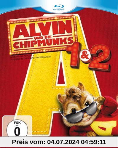 Alvin und die Chipmunks - Teil 1+2 [Blu-ray] von David Cross