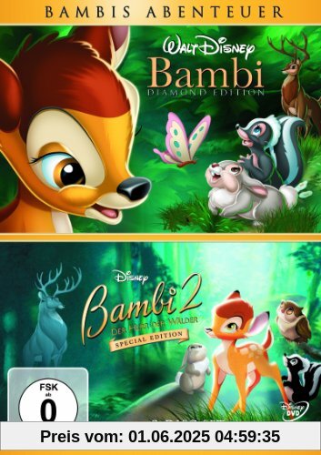 Bambi / Bambi 2: Der Herr der Wälder (2 DVDs) von David D. Hand