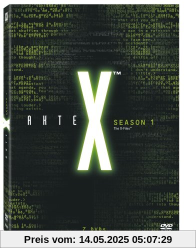 Akte X - Season 1 Collection [7 DVDs] von David Duchovny