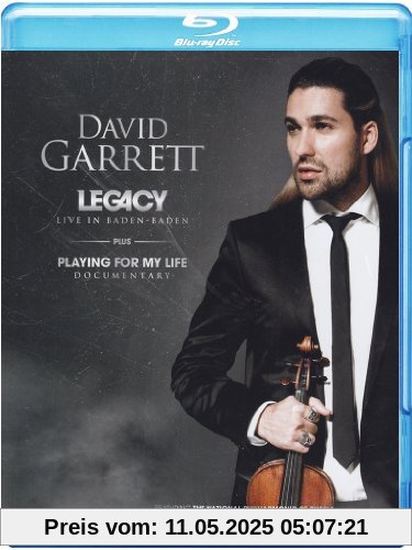 David Garrett - Legacy/Live in Baden Baden [Blu-ray] von David Garrett