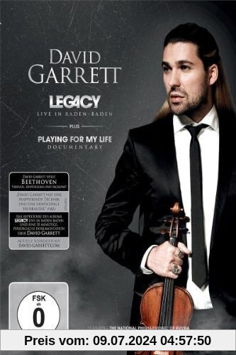 David Garrett - Legacy: Live In Baden Baden von David Garrett