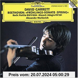 Frühlings-Sonate/Partita Bwv 1004/Adagio KV 261 von David Garrett