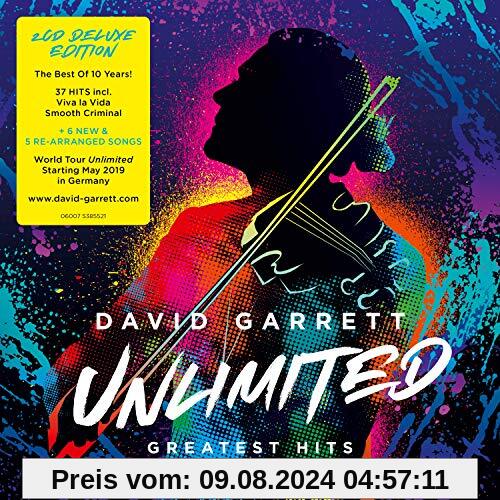 Unlimited-Greatest Hits (Deluxe Edition inkl. 6 neue & 5 neu-arrangierte Songs) von David Garrett