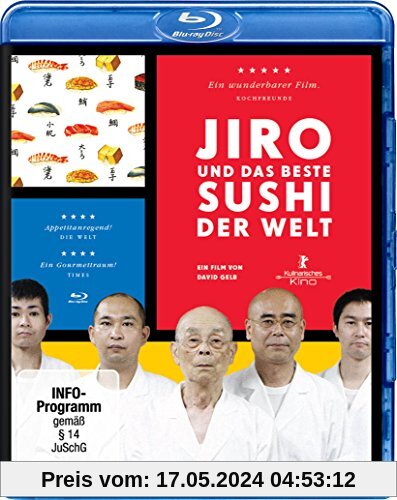 Jiro und das beste Sushi der Welt [Blu-ray] von David Gelb