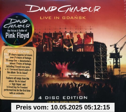 Live in Gdansk [+2 Bonus Dvd] von David Gilmour