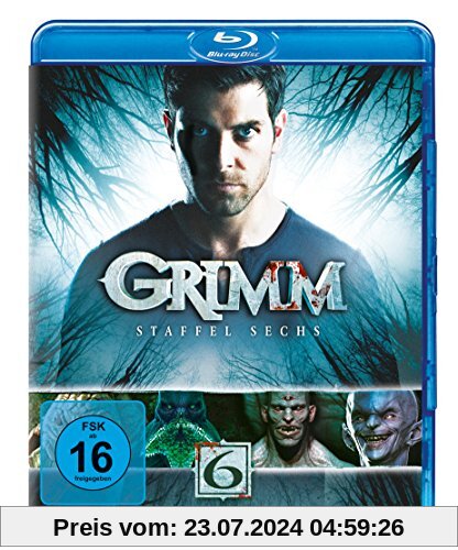 Grimm - Staffel 6 [Blu-ray] von David Giuntoli