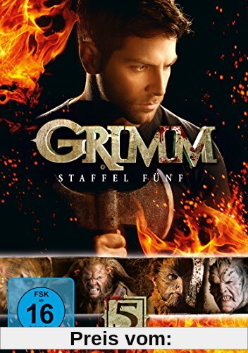 Grimm - Staffel fünf [5 DVDs] von David Giuntoli