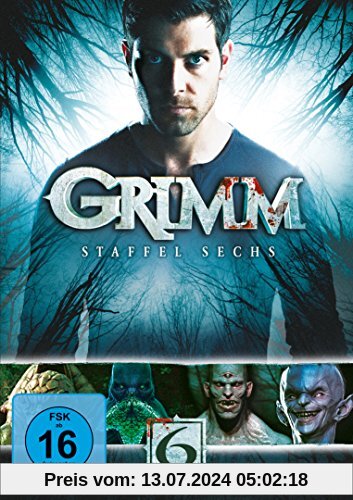 Grimm - Staffel sechs [4 DVDs] von David Giuntoli