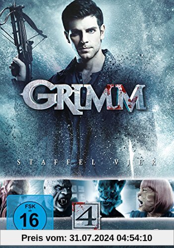 Grimm - Staffel vier [6 DVDs] von David Giuntoli