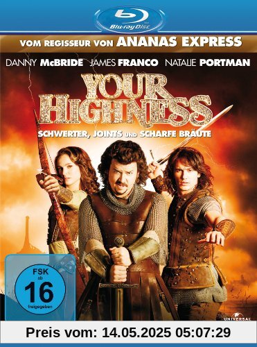 Your Highness - Schwerter, Joints und scharfe Bräute [Blu-ray] von David Gordon Green