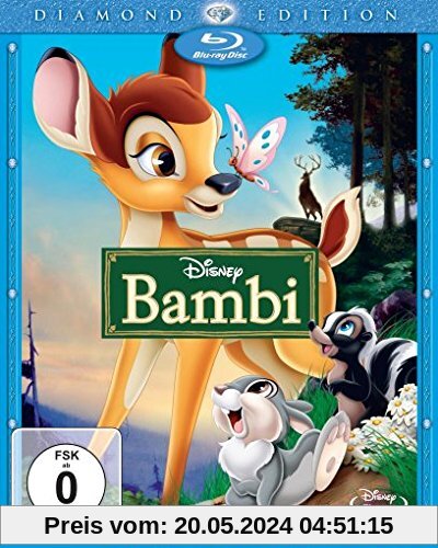 Bambi - Diamond Edition [Blu-ray] von David Hand