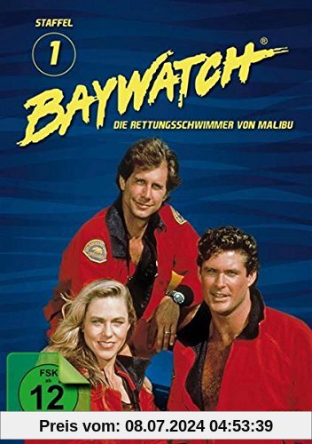 Baywatch - Die Rettungsschwimmer von Malibu, Staffel 1 [6 DVDs] von David Hasselhoff