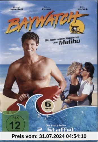 Baywatch - Die komplette 02. Staffel [6 DVDs] von David Hasselhoff