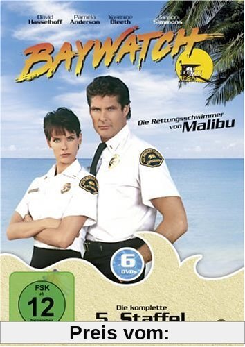 Baywatch - Die komplette 5. Staffel (6 DVDs) von David Hasselhoff