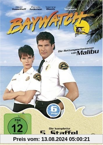 Baywatch - Die komplette 5. Staffel (6 DVDs) von David Hasselhoff