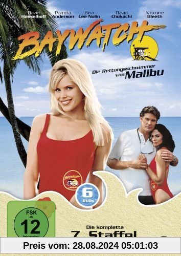 Baywatch - Die komplette 7. Staffel (6 DVDs) von David Hasselhoff