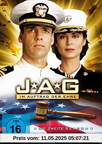 JAG - Im Auftrag der Ehre/Season 2 [4 DVDs] von David James Elliott