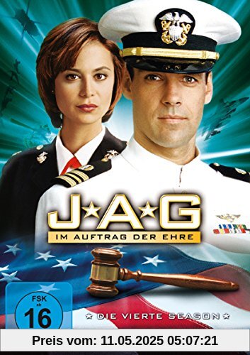 JAG - Im Auftrag der Ehre/Season 4 [6 DVDs] von David James Elliott