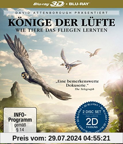 David Attenborough: Könige der Lüfte  (+ Blu-ray 2D) von David Lee