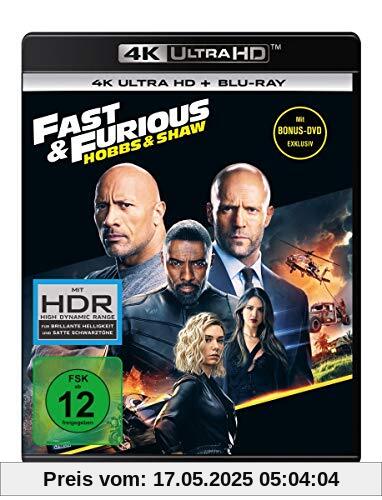 Fast & Furious: Hobbs & Shaw  (4K Ultra HD) (+ Blu-ray 2D) (+ Bonus-DVD) von David Leitch