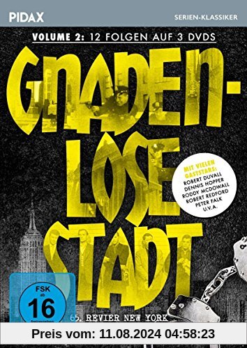 Gnadenlose Stadt - 65. Revier New York, Vol. 2 (Naked City) / Weitere 12 Folgen der starbesetzten Kult-Krimiserie (Pidax Serien-Klassiker) [3 DVDs] von David Lowell Rich