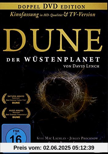 DUNE DER WÜSTENPLANET - Doppel DVD Edition ( Kinofassung in HD-Qualität & TV-Version ) von David Lynch