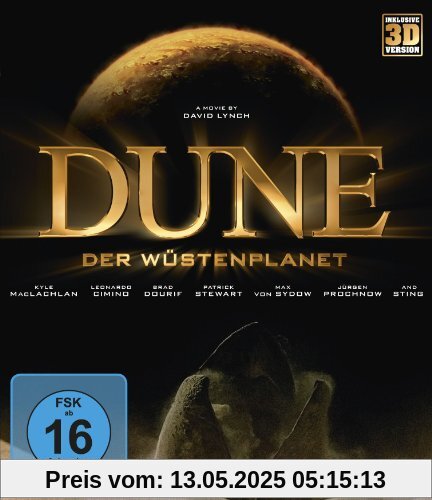 Dune - Der Wüstenplanet (inklusive 3D-Version) [Blu-ray] von David Lynch