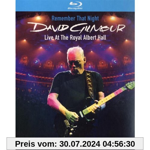 David Gilmour - Remember That Night/Live At The Royal Albert Hall [Blu-ray] [Special Edition] von David Mallet