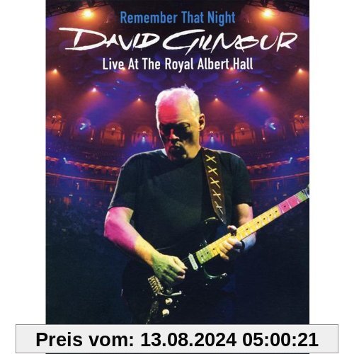 David Gilmour - Remember That Night: Live At The Royal Albert Hall (2 DVDs) von David Mallet