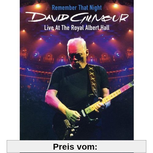David Gilmour - Remember That Night: Live At The Royal Albert Hall (2 DVDs) von David Mallet