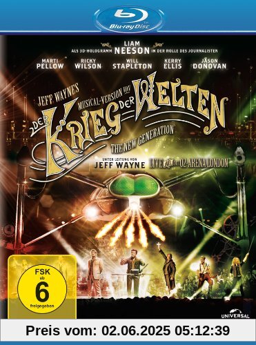 Jeff Wayne's Musical Version von Der Krieg der Welten [Blu-ray] von David Mallet