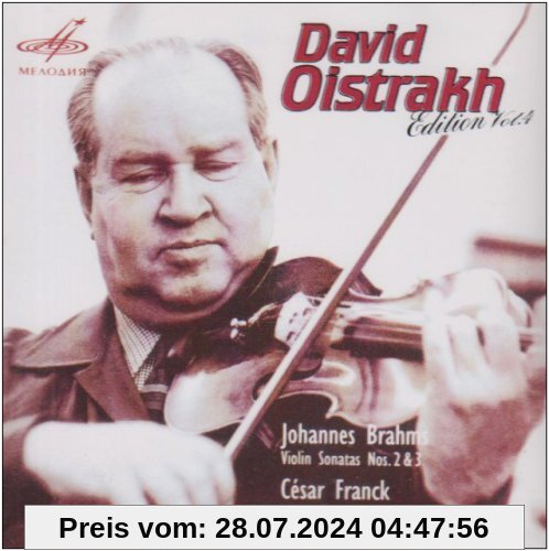 D.Oistrach ed.4:Violinsonaten von David Oistrach