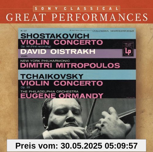 Greatperf/Violin Concertos Greatperf/Violin Concertos von David Oistrach