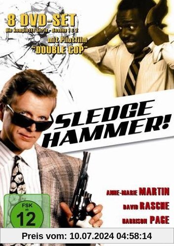 Sledge Hammer - Season 1+2 Box [4 DVDs] von David Rasche
