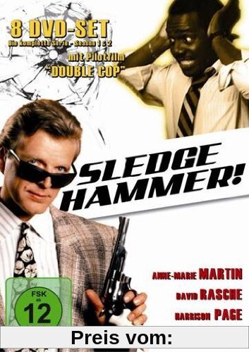 Sledge Hammer - Season 1+2 Box [4 DVDs] von David Rasche