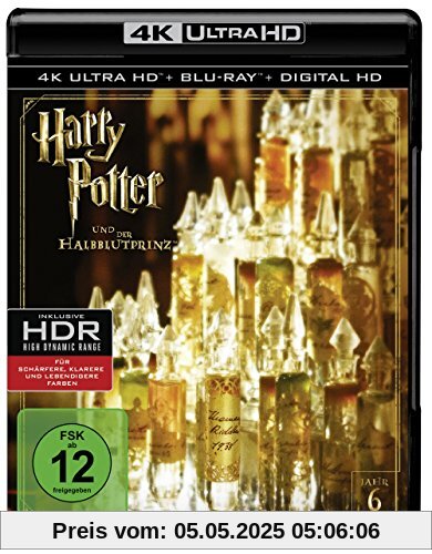 Harry Potter und der Halbblutprinz  (4K Ultra HD) (+ Blu-ray) von David Yates