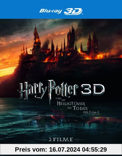 Harry Potter und die Heiligtümer des Todes, Teil 1 und 2 [Blu-ray 3D] von David Yates