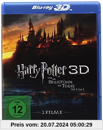 Harry Potter und die Heiligtümer des Todes 1+2 [3D Blu-ray] von David Yates