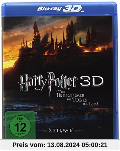 Harry Potter und die Heiligtümer des Todes 1+2 [3D Blu-ray] von David Yates