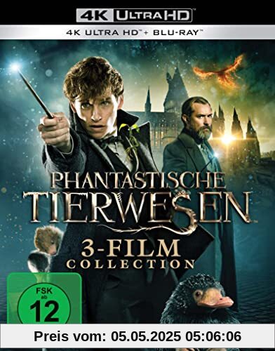 Phantastische Tierwesen 3-Film Collection (3 4K Ultra HD) (+ 3 Blu-ray) von David Yates