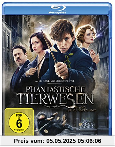 Phantastische Tierwesen und wo sie zu finden sind [Blu-ray] von David Yates