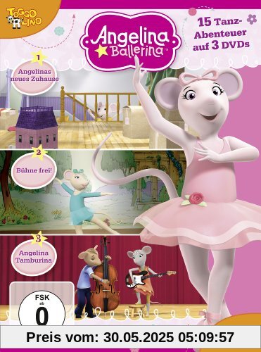 Angelina Ballerina - 15 Tanzabenteuer auf 3 DVDs Angelina Ballerina - 15 Tanzabenteuer auf 3 DVDs von Davis Doi