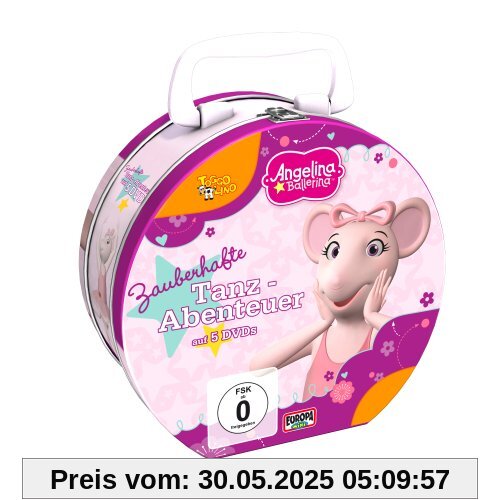 Angelina Ballerina - Zauberhafte Tanzabenteuer [5 DVDs] von Davis Doi