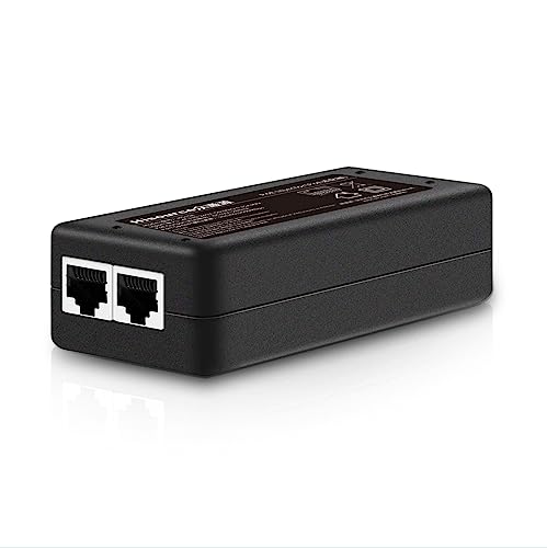PoE Injector bis zu 30w Stromversorgung, Gigabit PoE Adapter für IP-Kameras und VoIP-Telefone Netzwerk Entfernung bis zu 328 ft. PoE Stromversorgung IEEE 802.3af konform UL Zertifiziert PoE Injec PoE Injector bis zu 30w Stromversorgung, Gigabit PoE Adapter für IP-Kameras und VoIP-Telefone Netzwerk Entfernung bis zu 328 ft. PoE Stromversorgung IEEE 802.3af konform UL Zertifiziert PoE Injec von Davuaz